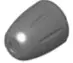 Oculus UB6 Adjusting Knob Dark Grey 5pcs