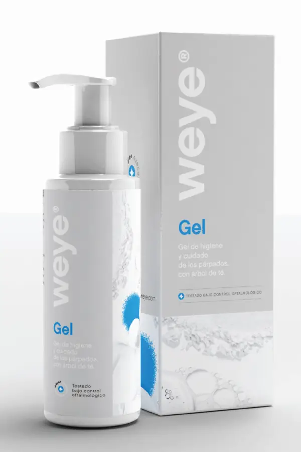 Weye gel - Hygiene and care for the eyelids
