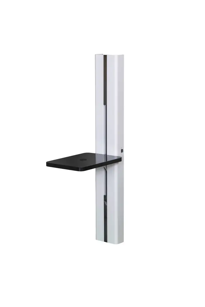Motorised wall unit column