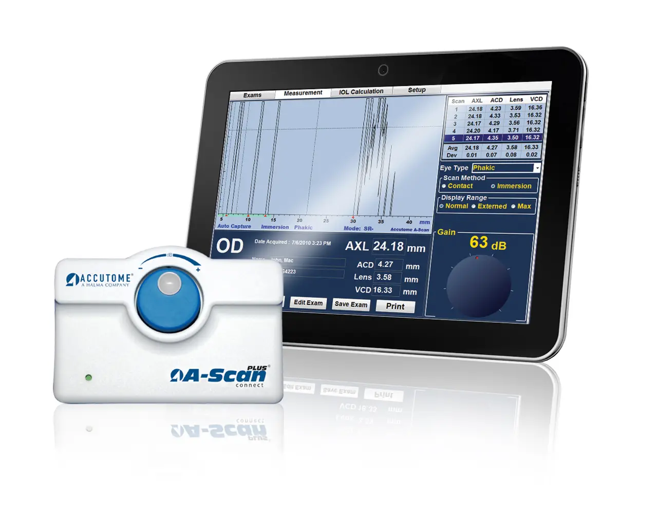 Accutome A Scan Plus Connect