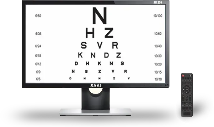 SH-100 Visual Acuity Chart