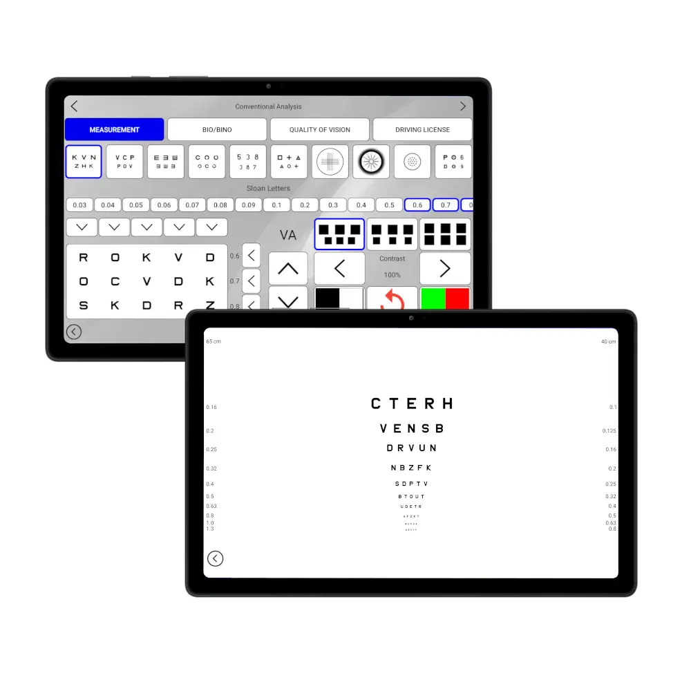 DMD Vista Vision EyeChart Tablet Controller